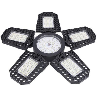FLAMMKRAFT Projecteur Led Pour Garage Ultra-lumineux, Flux Lumineux De 2994 Lumens, 6000k, Avec 6 Panneaux Déformables. Publicité FLAMMKRAFT Projecteur Led Pour Garage Ultra-lumineux, Flux Lumineux De 2994 Lumens, 6000k, Avec 6 Panneaux Déformables. Publicité