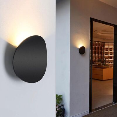 NONAME Applique Murale D'Extérieur Moderne 7 W 3000 K, Noir,câblée, For Porche Et Terrasse, En Aluminium, Étanche Ip65, For Porte D'Entrée, Garage, Jardin - Publicité NONAME Applique Murale D'Extérieur Moderne 7 W 3000 K, Noir,câblée, For Porche Et Terrasse, En Aluminium, Étanche Ip65, For Porte D'Entrée, Garage, Jardin - Publicité