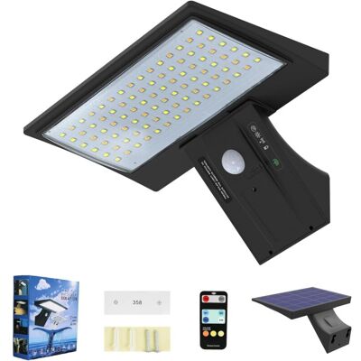 XISRENS Lampe Solaire Extérieur, 2600mah Détecteur De Mouvement Éclairage Solaire Extérieur Étanche Sans Fil Lampe De Sécurité Mural Pour Jardin.pile Remplaçable - Publicité XISRENS Lampe Solaire Extérieur, 2600mah Détecteur De Mouvement Éclairage Solaire Extérieur Étanche Sans Fil Lampe De Sécurité Mural Pour Jardin.pile Remplaçable - Publicité
