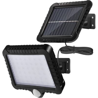 MOXIE Lumière Solaire Extérieure Avec Détecteur De Mouvement Ip65 Étanche Projecteur Led Avec Câble De 5m Projecteur Solaire À Led Angle D'Éclairage 120 ° - Publicité MOXIE Lumière Solaire Extérieure Avec Détecteur De Mouvement Ip65 Étanche Projecteur Led Avec Câble De 5m Projecteur Solaire À Led Angle D'Éclairage 120 ° - Publicité