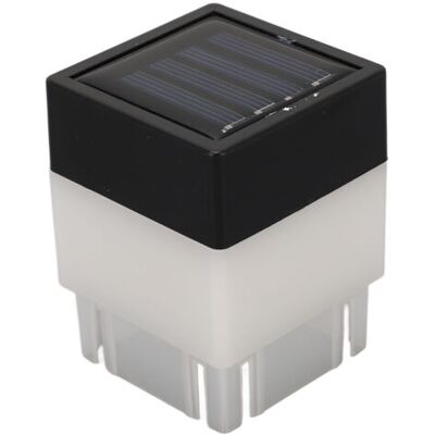 NO BRAND Pair Éclairage Solaire Led Jaune Chaud Pour Jardin Et Terrasse Lumière De Poteau De Clôture Énergie Solaire - Publicité NO BRAND Pair Éclairage Solaire Led Jaune Chaud Pour Jardin Et Terrasse Lumière De Poteau De Clôture Énergie Solaire - Publicité