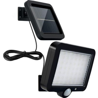 Vision Lampe Solaire Extérieur Avec Détecteur De Mouvement, 56 Led Lumière Solaire Extérieur De 3 Modes Éclairage À 120°, Étanche Ip65 Mural Pour Jardin Avec 5m Câble - Publicité Vision Lampe Solaire Extérieur Avec Détecteur De Mouvement, 56 Led Lumière Solaire Extérieur De 3 Modes Éclairage À 120°, Étanche Ip65 Mural Pour Jardin Avec 5m Câble - Publicité