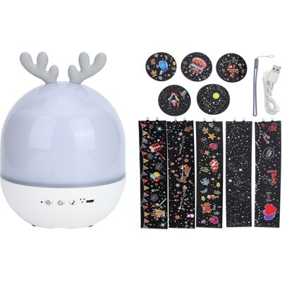EOSNOW Lampe De Projection Rotative À 360 Degrés, Alimentée Par Usb, Veilleuse Pour La Décoration De La Chambre À Coucher De La Maison - Publicité EOSNOW Lampe De Projection Rotative À 360 Degrés, Alimentée Par Usb, Veilleuse Pour La Décoration De La Chambre À Coucher De La Maison - Publicité
