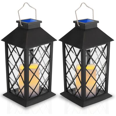OEM Lot De 2 Lampes Solaires De Jardin Led Sur Pied Lirio 2 Ip44, Lanterne Suspendue Lumiled - Publicité OEM Lot De 2 Lampes Solaires De Jardin Led Sur Pied Lirio 2 Ip44, Lanterne Suspendue Lumiled - Publicité