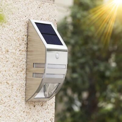 SANS MARQUE Applique Solaire Led Extérieur Jardin Lumière Panneau Solaire Lumière Solaire Extérieur Spot Solaire Décoration De Jardin Lumière Extérieure Lumière Chaude (sliver) - Publicité SANS MARQUE Applique Solaire Led Extérieur Jardin Lumière Panneau Solaire Lumière Solaire Extérieur Spot Solaire Décoration De Jardin Lumière Extérieure Lumière Chaude (sliver) - Publicité