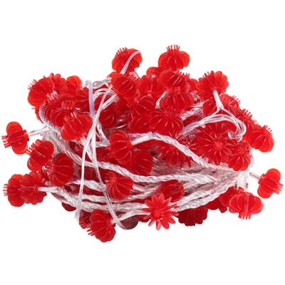 PELTOR Jeffergarden Guirlande Lumineuse De Lanterne Chinoise Rouge Perles De Lumière Led Lanterne De Nouvel An Tanche Avec Coque En Pvc Pour Cours Sans Gland 3 Mètres / 9,8 Pieds 20 Lumières - Publicité PELTOR Jeffergarden Guirlande Lumineuse De Lanterne Chinoise Rouge Perles De Lumière Led Lanterne De Nouvel An Tanche Avec Coque En Pvc Pour Cours Sans Gland 3 Mètres / 9,8 Pieds 20 Lumières - Publicité