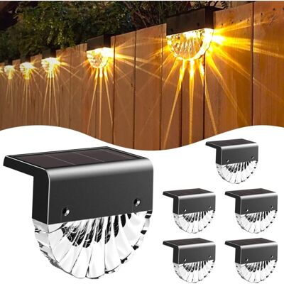 Melissa Ersandy – Lampe Solaire D'Extérieur 6 Pack – Éclairage Led Blanc Chaud Et 7 Couleurs – Résistante Aux Intempéries Ip55 – Installation Facile Sur Mur Ou Sol - 6pack - Publicité Melissa Ersandy – Lampe Solaire D'Extérieur 6 Pack – Éclairage Led Blanc Chaud Et 7 Couleurs – Résistante Aux Intempéries Ip55 – Installation Facile Sur Mur Ou Sol - 6pack - Publicité