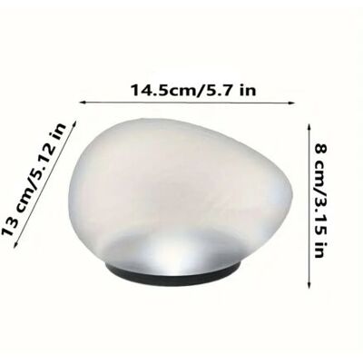 ABYSSE Lampe Paysagère Solaire Effet Pierre Réaliste – Éclairage Décoratif Extérieur/intérieur Pour Jardin, Pelouse Et Bord De Piscine, Installation Facile - Publicité ABYSSE Lampe Paysagère Solaire Effet Pierre Réaliste – Éclairage Décoratif Extérieur/intérieur Pour Jardin, Pelouse Et Bord De Piscine, Installation Facile - Publicité