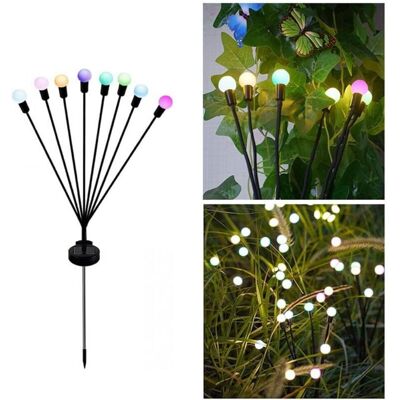 XISRENS Lampes Solaires De Jardin, Lampes Solaires Pivotantes Améliorées, Lumières Colorées, Lot De 5 Lampadaires Solaires Étanches Pour Extérieur, Cour, Terrasse, Paysage, Décoration De Jardin - Publicité XISRENS Lampes Solaires De Jardin, Lampes Solaires Pivotantes Améliorées, Lumières Colorées, Lot De 5 Lampadaires Solaires Étanches Pour Extérieur, Cour, Terrasse, Paysage, Décoration De Jardin - Publicité