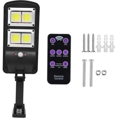 MOXIE Applique Murale À Capteur Solaire, Réverbère Extérieur Étanche Rechargeable Par Induction De Corps Humain - 30w(ip65) - Publicité MOXIE Applique Murale À Capteur Solaire, Réverbère Extérieur Étanche Rechargeable Par Induction De Corps Humain - 30w(ip65) - Publicité