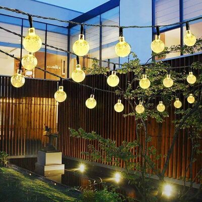 URSUS Guirlande Lumineuse Solaire Extérieure,50led Étanche Fairy Lights,8 Modes Lumières Guirlande Guinguette,pour Intérieur / Extérieur, Jardin,terrasse, Balcon, Mariage, Fête - Publicité URSUS Guirlande Lumineuse Solaire Extérieure,50led Étanche Fairy Lights,8 Modes Lumières Guirlande Guinguette,pour Intérieur / Extérieur, Jardin,terrasse, Balcon, Mariage, Fête - Publicité