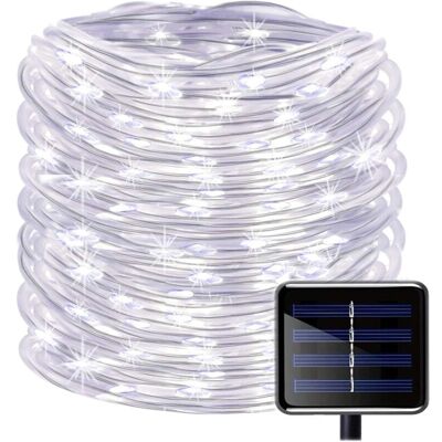 URSUS 100led Ruban Lumineux Solaire Lampes De Corde,étanche 39ft/12m Fil De Cuivre Extérieur Tube Rope Guirlande Lumineuse Pour Noël Jardin Cour Chemin Clôture Arbre Backyard(blanc) - Publicité URSUS 100led Ruban Lumineux Solaire Lampes De Corde,étanche 39ft/12m Fil De Cuivre Extérieur Tube Rope Guirlande Lumineuse Pour Noël Jardin Cour Chemin Clôture Arbre Backyard(blanc) - Publicité