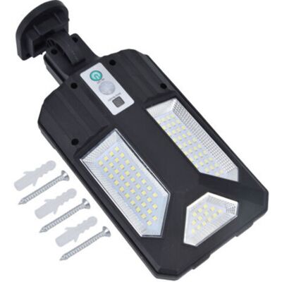 URSUS Applique Murale Solaire Ip65 Étanche 87led 2400mah Batterie 3000lm Capteur De Mouvement Lampe Pour Chemin Jardin - Publicité URSUS Applique Murale Solaire Ip65 Étanche 87led 2400mah Batterie 3000lm Capteur De Mouvement Lampe Pour Chemin Jardin - Publicité