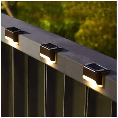 Lot De 8 Lampes Solaires D'Extérieur, Lampes Solaires Led Étanches Pour Escaliers, Clôtures, Jardins, Terrasses Et Trottoirs-aquaforge - Publicité Lot De 8 Lampes Solaires D'Extérieur, Lampes Solaires Led Étanches Pour Escaliers, Clôtures, Jardins, Terrasses Et Trottoirs-aquaforge - Publicité