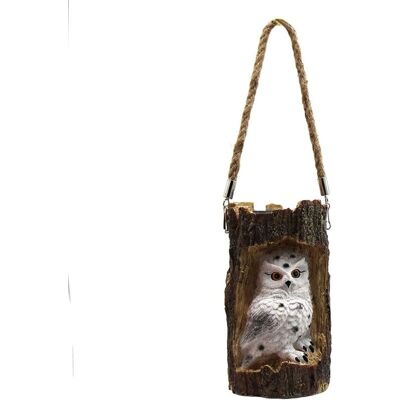 MOXIE Lanterne Solaire De Jardin, Lampe Solaire À Suspendre Avec Corde, Lampe D'Extérieur Étanche En Forme De Souche De Hibou Pour Terrasse, Cour, Allée, Décoration(10 X 18cm) - Publicité MOXIE Lanterne Solaire De Jardin, Lampe Solaire À Suspendre Avec Corde, Lampe D'Extérieur Étanche En Forme De Souche De Hibou Pour Terrasse, Cour, Allée, Décoration(10 X 18cm) - Publicité