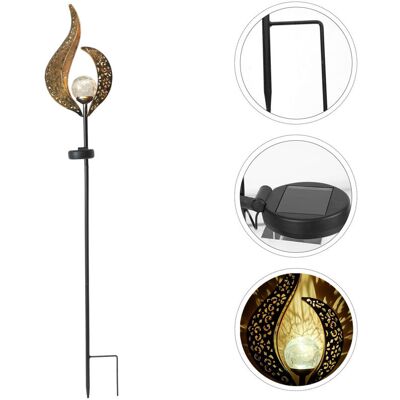 ACKERMAN Guirlande Lumineuse Solaire Led D'Extérieur Étanche, Parfaite Pour Les Trottoirs, Les Pelouses, Les Patios Ou Les Jardins (bronze). Publicité ACKERMAN Guirlande Lumineuse Solaire Led D'Extérieur Étanche, Parfaite Pour Les Trottoirs, Les Pelouses, Les Patios Ou Les Jardins (bronze). Publicité