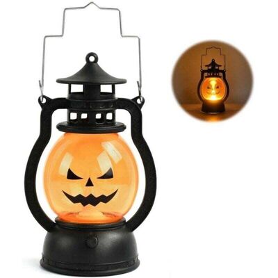 ACKERMAN Luminaire Citrouille Halloween, Lanterne Halloween Citrouille Avec Bougie Led, Citrouille Lumineuse, Luminaire Led Portable Citrouille, Décorations D'Halloween Pour L'Extérieur, Intérieur, Jardin - Publicité ACKERMAN Luminaire Citrouille Halloween, Lanterne Halloween Citrouille Avec Bougie Led, Citrouille Lumineuse, Luminaire Led Portable Citrouille, Décorations D'Halloween Pour L'Extérieur, Intérieur, Jardin - Publicité