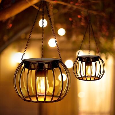 OEM Lanternes Solaires Pour L'Extérieur Suspendu Imperméable, Métal Solaire Jardin Lumières Lanternes Extérieur Décoratif Pour Lampes De Table De Patio, Beau Éclairage Pour Arbre, Mur Et Table - Publicité OEM Lanternes Solaires Pour L'Extérieur Suspendu Imperméable, Métal Solaire Jardin Lumières Lanternes Extérieur Décoratif Pour Lampes De Table De Patio, Beau Éclairage Pour Arbre, Mur Et Table - Publicité