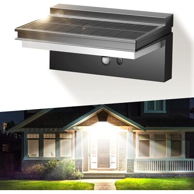 Generic Lampe Solaire Extérieur Détecteur De Mouvement, Étanche Ipx5 Applique Solaire Exterieur 4 Modes Pour Jardin, Garage, Blanc Froid - Publicité Generic Lampe Solaire Extérieur Détecteur De Mouvement, Étanche Ipx5 Applique Solaire Exterieur 4 Modes Pour Jardin, Garage, Blanc Froid - Publicité