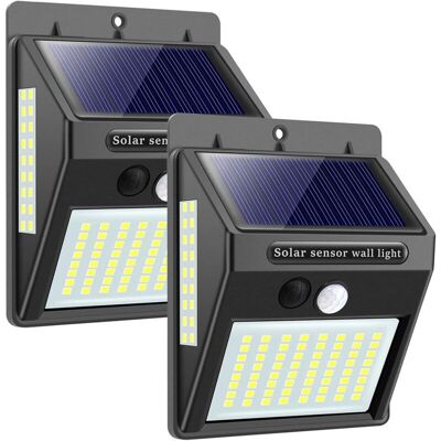 PELTOR Lampes Solaires Pour Extérieur Avec Détecteur De Mouvement, ,haute Qualité 100led-1000lm Lumière Solaire Extérieure 1200mah Applique Murale Étanche Solaire Led Détecteur De Mouvement Solaire Extérieu - Publicité PELTOR Lampes Solaires Pour Extérieur Avec Détecteur De Mouvement, ,haute Qualité 100led-1000lm Lumière Solaire Extérieure 1200mah Applique Murale Étanche Solaire Led Détecteur De Mouvement Solaire Extérieu - Publicité