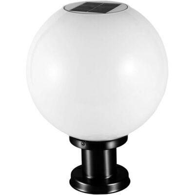 Andiamo Lampe Solaire Globe Led À Montage Sur Poteau Pour Jardin Extérieur - - Publicité Andiamo Lampe Solaire Globe Led À Montage Sur Poteau Pour Jardin Extérieur - - Publicité