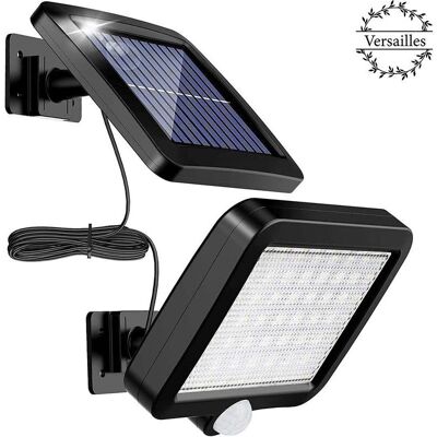 BRINSEA Lumière Solaire Extérieure Avec Détecteur De Mouvement 56 Led, Lumière Solaire De Jardin Étanche Ip65 À 120 ° Avec Câble De 5 M Versailles - Publicité BRINSEA Lumière Solaire Extérieure Avec Détecteur De Mouvement 56 Led, Lumière Solaire De Jardin Étanche Ip65 À 120 ° Avec Câble De 5 M Versailles - Publicité