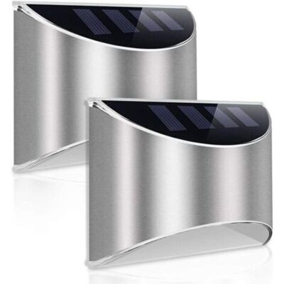 SANS MARQUE Lampe,solaire,extérieur,2,pack,led,lumière,eclairage,sans,fil - Publicité SANS MARQUE Lampe,solaire,extérieur,2,pack,led,lumière,eclairage,sans,fil - Publicité