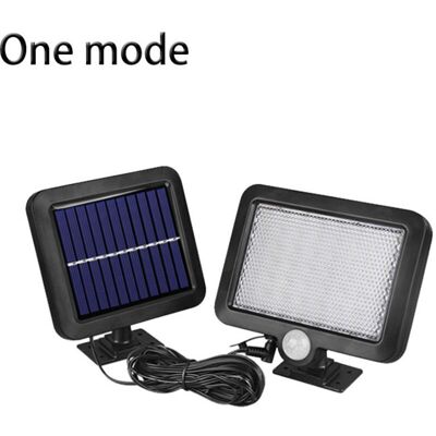 OEM Applique Murale Solaire D'Extérieur 56 Led Avec Détecteur De Mouvement, Étanche, Angle De Faisceau De 120°, Pour Jardin, Noire, Avec Câble De 5 Mètres. Publicité OEM Applique Murale Solaire D'Extérieur 56 Led Avec Détecteur De Mouvement, Étanche, Angle De Faisceau De 120°, Pour Jardin, Noire, Avec Câble De 5 Mètres. Publicité