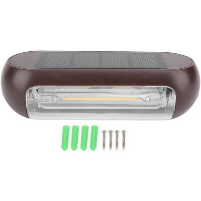 FLAMMKRAFT Lot De 2 Lampes Solaires D'Extérieur Pour Clôture, Bel Éclairage, Étanches Ip44, Pour Terrasse Ou Jardin. Publicité FLAMMKRAFT Lot De 2 Lampes Solaires D'Extérieur Pour Clôture, Bel Éclairage, Étanches Ip44, Pour Terrasse Ou Jardin. Publicité