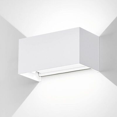 PELTOR Applique Murale D'Intérieur Extérieur 24w - Blanc Froid 6000k, Ip65 Étanche - Angle De Faisceau Haut Bas Réglable, Design Moderne, Blanc - Publicité PELTOR Applique Murale D'Intérieur Extérieur 24w - Blanc Froid 6000k, Ip65 Étanche - Angle De Faisceau Haut Bas Réglable, Design Moderne, Blanc - Publicité