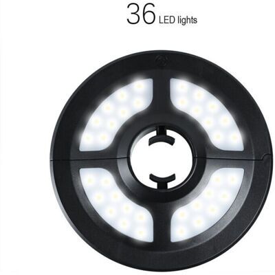ABYSSE Lumière De Parapluie Led Avec Télécommande Solaire Chargeant L'Éclairage Extérieur 205cm - Publicité ABYSSE Lumière De Parapluie Led Avec Télécommande Solaire Chargeant L'Éclairage Extérieur 205cm - Publicité