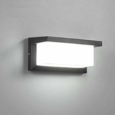 SCORPIO Applique Extérieureextérieur Moderne Led 18w Étanche Ip65 En Aluminium Anthracite Eclairage Décoration Lumière Pour Cour Jardin Terrasse Proche Mur Pathway Patio Villa Couloir Blanc Froid - Publicité SCORPIO Applique Extérieureextérieur Moderne Led 18w Étanche Ip65 En Aluminium Anthracite Eclairage Décoration Lumière Pour Cour Jardin Terrasse Proche Mur Pathway Patio Villa Couloir Blanc Froid - Publicité