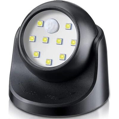 Vision Projecteur De Sécurité Led Avec Capteur De Présence Humaine Pir, Éclairage Extérieur Sans Fil, Éclairage Extérieur Alimenté Par Piles (piles Non Incluses). Publicité Vision Projecteur De Sécurité Led Avec Capteur De Présence Humaine Pir, Éclairage Extérieur Sans Fil, Éclairage Extérieur Alimenté Par Piles (piles Non Incluses). Publicité