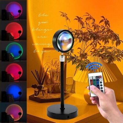 XL DESTOCK Lampe De Projection Coucher De Soleil, Lampe Solaire, Projecteur De Lumière Solaire, Projecteur De Lumière Avec Télécommande, Veilleuse Golden Hour 16 Couleurs Rgb À Changement De Couleur Pour Chambre - Publicité XL DESTOCK Lampe De Projection Coucher De Soleil, Lampe Solaire, Projecteur De Lumière Solaire, Projecteur De Lumière Avec Télécommande, Veilleuse Golden Hour 16 Couleurs Rgb À Changement De Couleur Pour Chambre - Publicité