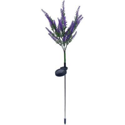 NO BRAND Pair Lampe Solaire Jardin Led Décorative Forme De Lavande Ip55 Étanche Pour Extérieur Pelouse Cour- - Publicité NO BRAND Pair Lampe Solaire Jardin Led Décorative Forme De Lavande Ip55 Étanche Pour Extérieur Pelouse Cour- - Publicité