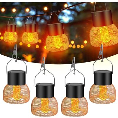 Vision Ensemble De 4 Lampes Solaires D'Extérieur, Lanternes Solaires Étanches Pour Jardins, Lampes Solaires Suspendues, Idéales Pour Les Jardins, Les Terrasses, Les Clôtures Et Les Arbres. Publicité Vision Ensemble De 4 Lampes Solaires D'Extérieur, Lanternes Solaires Étanches Pour Jardins, Lampes Solaires Suspendues, Idéales Pour Les Jardins, Les Terrasses, Les Clôtures Et Les Arbres. Publicité