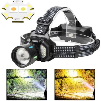 SCORPIO Lampe Frontale Led À Source Lumineuse Double Zoomable Ipree Avec Interrupteur De Détection, Projecteur Led À Longue Portée Et Forte Luminosité Pour Une Utilisation En Extérieur Et Longue Durée De Vie. Publicité SCORPIO Lampe Frontale Led À Source Lumineuse Double Zoomable Ipree Avec Interrupteur De Détection, Projecteur Led À Longue Portée Et Forte Luminosité Pour Une Utilisation En Extérieur Et Longue Durée De Vie. Publicité