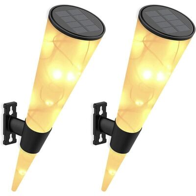 BRINSEA 2 Jeux Lampe Solaire Exterieur Étanche Sans Fil Applique Murale Decoration Eclairage Lumière Blanche Chaude Et Illante Jardin Led Lampadaire Deco Terrasse - Publicité BRINSEA 2 Jeux Lampe Solaire Exterieur Étanche Sans Fil Applique Murale Decoration Eclairage Lumière Blanche Chaude Et Illante Jardin Led Lampadaire Deco Terrasse - Publicité