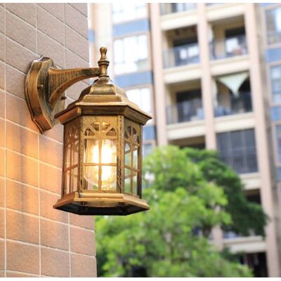 Generic Lampadaire Led D'Extérieur Applique Murale Étanche D'Extérieur Jardin Patio Allée Garage Bronze E27 (ampoule Non Incluse) - Publicité Generic Lampadaire Led D'Extérieur Applique Murale Étanche D'Extérieur Jardin Patio Allée Garage Bronze E27 (ampoule Non Incluse) - Publicité