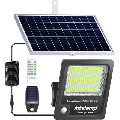 OEM Projecteur Solaire Exterieur 3000lm 170led Avec Télécommande, 12000mah Lampe Solaire Extérieur Détecteur De Mouvement, Ip65 Étanche Éclairage Solaire(5m Câble) Pour Jardin,garage - Publicité OEM Projecteur Solaire Exterieur 3000lm 170led Avec Télécommande, 12000mah Lampe Solaire Extérieur Détecteur De Mouvement, Ip65 Étanche Éclairage Solaire(5m Câble) Pour Jardin,garage - Publicité