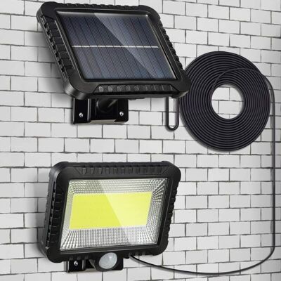 BRAST Ymyny Lampe Solaire Extérieur, 2400mah Led Détecteur De Mouvement Éclairage Solaire Extérieur Étanche Sans Fil Spot Solaire Lumière Puissant Sécurité Pour Jardin, Clôture, Porte, Cour Ou Entrée - Publicité BRAST Ymyny Lampe Solaire Extérieur, 2400mah Led Détecteur De Mouvement Éclairage Solaire Extérieur Étanche Sans Fil Spot Solaire Lumière Puissant Sécurité Pour Jardin, Clôture, Porte, Cour Ou Entrée - Publicité