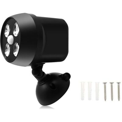 Vision Projecteur Led Étanche Avec Détecteur De Mouvement Sans Fil, Éclairage De Sécurité Extérieur Pour Escaliers, Couloirs, Jardins Et Terrasses. Publicité Vision Projecteur Led Étanche Avec Détecteur De Mouvement Sans Fil, Éclairage De Sécurité Extérieur Pour Escaliers, Couloirs, Jardins Et Terrasses. Publicité