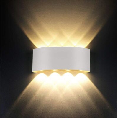 MOXIE Aougo – Applique Murale Led 8w 600-720 Lumens – Aluminium Résistant À La Corrosion – Ip65 Pour Intérieur Et Extérieur – Lumière Blanche Chaude 3000k - Chaud-8w - Publicité MOXIE Aougo – Applique Murale Led 8w 600-720 Lumens – Aluminium Résistant À La Corrosion – Ip65 Pour Intérieur Et Extérieur – Lumière Blanche Chaude 3000k - Chaud-8w - Publicité
