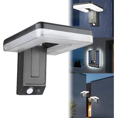 Vision Lampe Solaire D'Extérieur Avec Détecteur De Mouvement, Orientable À 120°, 32 Led, 20 W, Ipx45, 3 Modes D'Éclairage, Avec Capteur Photosensible Intelligent, Pour Jardin Et Garage - Publicité Vision Lampe Solaire D'Extérieur Avec Détecteur De Mouvement, Orientable À 120°, 32 Led, 20 W, Ipx45, 3 Modes D'Éclairage, Avec Capteur Photosensible Intelligent, Pour Jardin Et Garage - Publicité