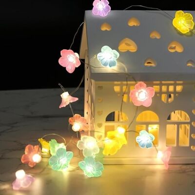 Cellfast Guirlande Lumineuse - Marque - 2 M - Fleurs De Cerisier - Multicolore - Intérieur/extérieur - Publicité Cellfast Guirlande Lumineuse - Marque - 2 M - Fleurs De Cerisier - Multicolore - Intérieur/extérieur - Publicité