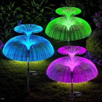 Scotch Lampes Solaires De Jardin, Lot De 3, Motif Méduse Avec Led Colorées, Étanches Ip65, Lampes Solaires Led En Forme De Fleur Pour Une Utilisation Extérieure, Pelouse, Balcon, Terrasse, C - Publicité Scotch Lampes Solaires De Jardin, Lot De 3, Motif Méduse Avec Led Colorées, Étanches Ip65, Lampes Solaires Led En Forme De Fleur Pour Une Utilisation Extérieure, Pelouse, Balcon, Terrasse, C - Publicité
