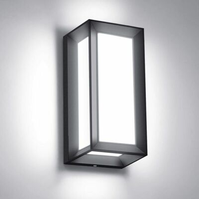 HERUSI Applique Extérieure Applique Murale D'Extérieur 18 W, Éclairage De Porche Extérieur En Aluminium, Support Mural Ip65 Étanche, Lumière De Porche Led Blanc Froid 6000 K Pour Garage, Allée, Couloir, Arri - Publicité HERUSI Applique Extérieure Applique Murale D'Extérieur 18 W, Éclairage De Porche Extérieur En Aluminium, Support Mural Ip65 Étanche, Lumière De Porche Led Blanc Froid 6000 K Pour Garage, Allée, Couloir, Arri - Publicité