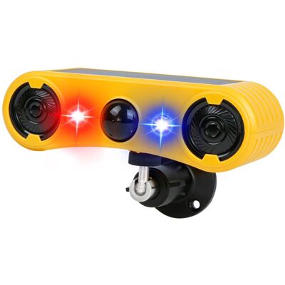 PELTOR Jeffergarden Alarme Solaire Infrarouge Sonore Et Lumineuse Ip65 Étanche À La Pluie, Avec Signal Sonore Et Visuel, Idéale Pour Les Fermes, Vergers Et Ranchs - Publicité PELTOR Jeffergarden Alarme Solaire Infrarouge Sonore Et Lumineuse Ip65 Étanche À La Pluie, Avec Signal Sonore Et Visuel, Idéale Pour Les Fermes, Vergers Et Ranchs - Publicité
