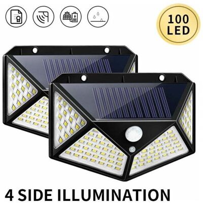 Melissa Lampe Solaire Extérieur 100 Led, Éclairage Solaire 1000 Lumens Extérieur Solaire Détecteur De Mouvement Sans Fil Étanche Spot Solaire Lumière Puissant, Éclairage Solaire Extérieur Avec Détecteur - Publicité Melissa Lampe Solaire Extérieur 100 Led, Éclairage Solaire 1000 Lumens Extérieur Solaire Détecteur De Mouvement Sans Fil Étanche Spot Solaire Lumière Puissant, Éclairage Solaire Extérieur Avec Détecteur - Publicité