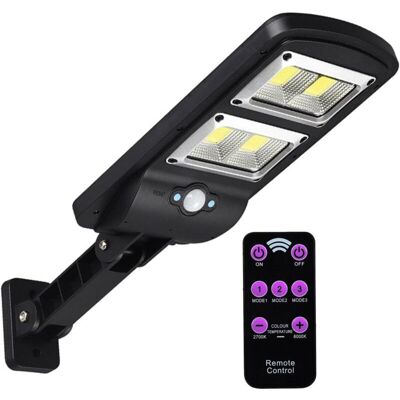 BRAST Lumières Extérieures Solaires Lampadaire De Jardin Solaire À Led Applique Murale Intelligente De Télécommande De Jardin Avec 3 Modes - Publicité BRAST Lumières Extérieures Solaires Lampadaire De Jardin Solaire À Led Applique Murale Intelligente De Télécommande De Jardin Avec 3 Modes - Publicité